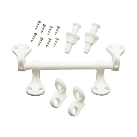 Plumb Pak Plumb Pak Toilet Seat Hinge White Plastic For Universal PP835-36